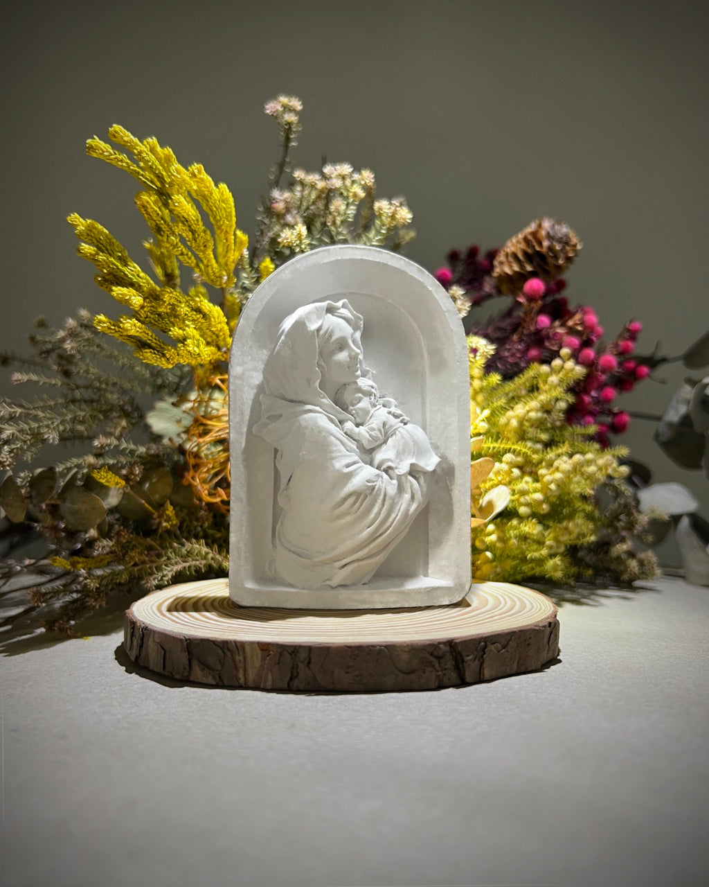 Notre Dame de l’Espérance - Blanc ivoire - Icône