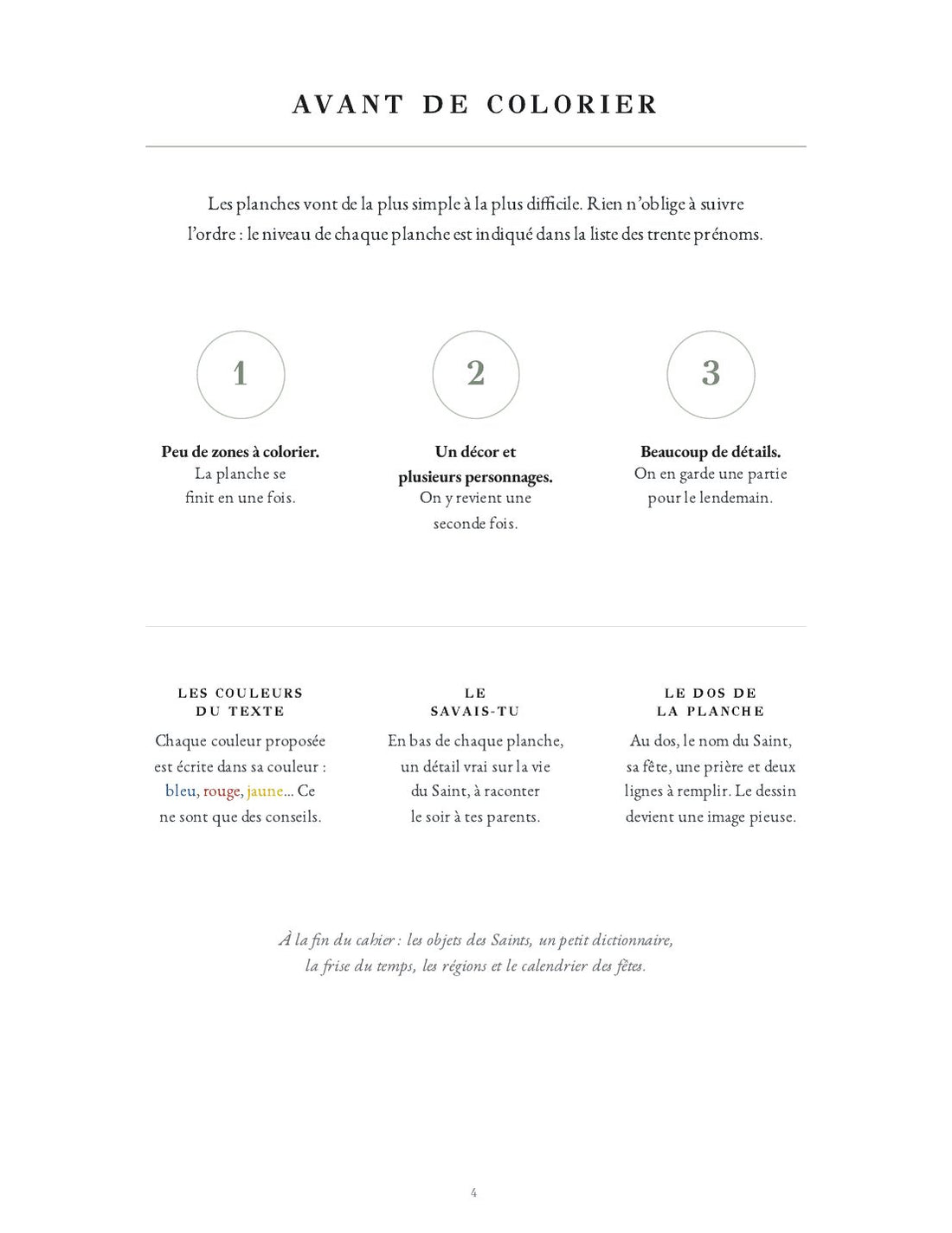 Page 5 du cahier